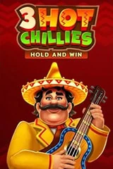 3 Hot Chillies Hold and Win pokie cover